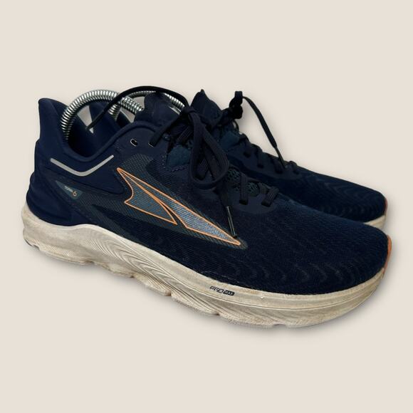Altra Shoes - Altra Womens size 9 Torin 6 Road Running Sneakers Shoes Blue Lace Up 500601